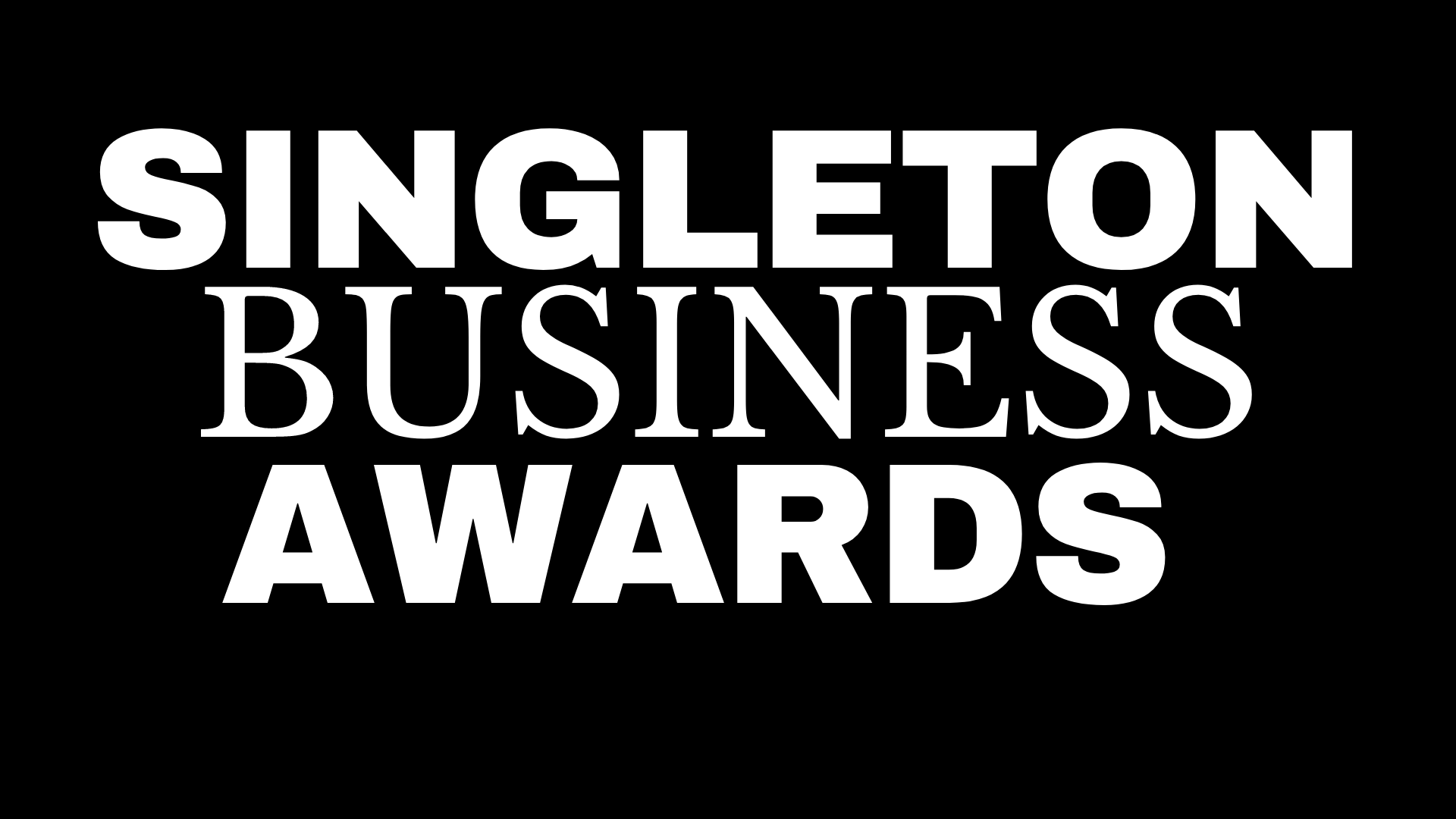 Singleton Business Awards Logo